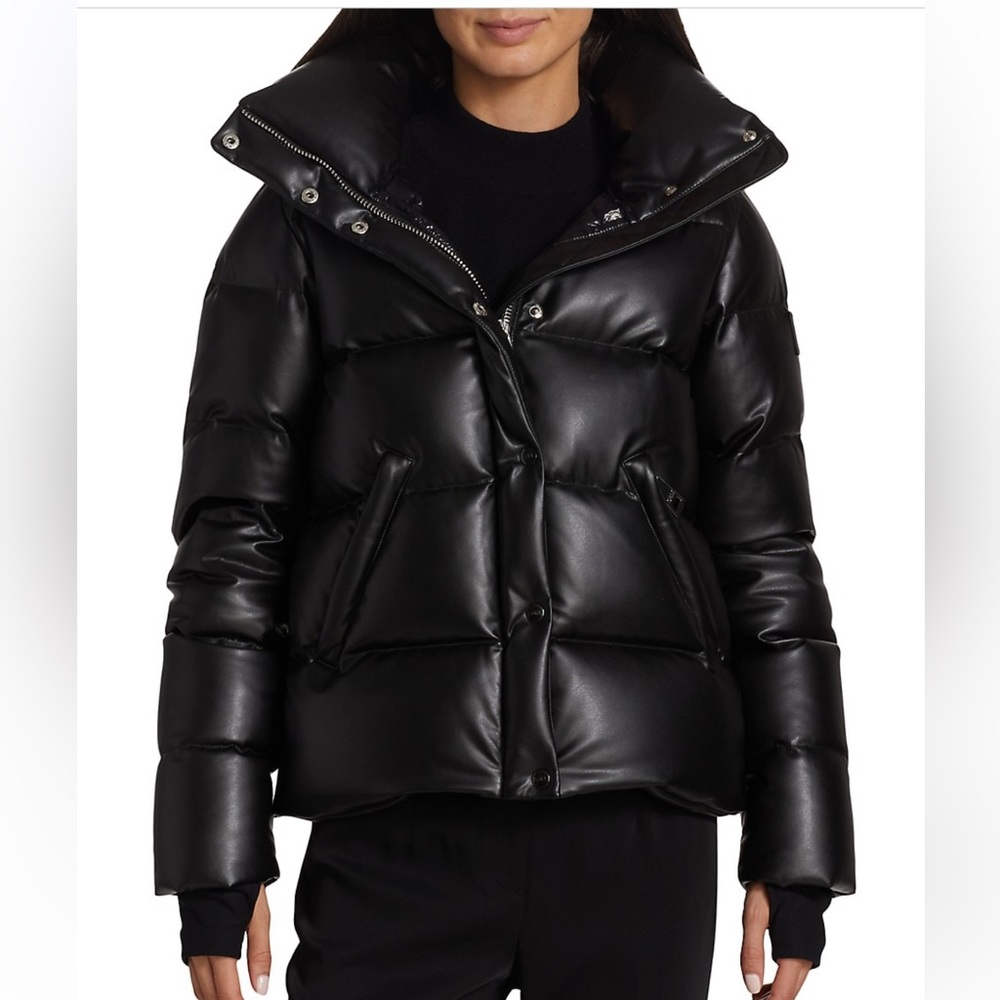 Sam. Vegan leather coat